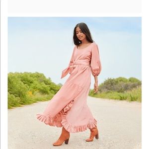 Loeffler Randall maxi dress size small